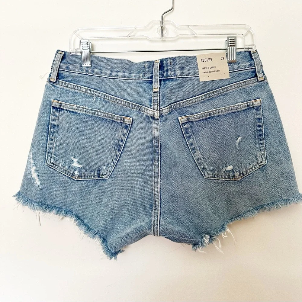 Free People AGOLDE Parker Shorts